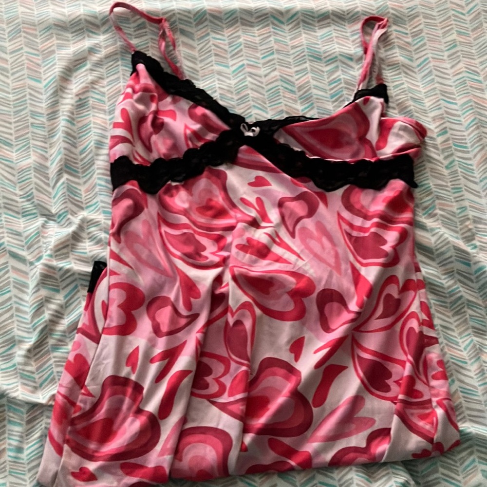 Pink heart valentines mini dress